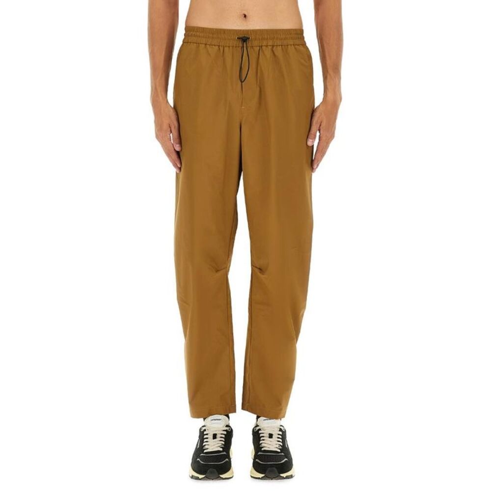 AUTRY Men's Relaxed Fit Drawstring Waist Pants Men BROWN